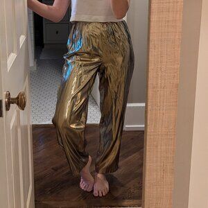 Vintage Gold Lame Pants